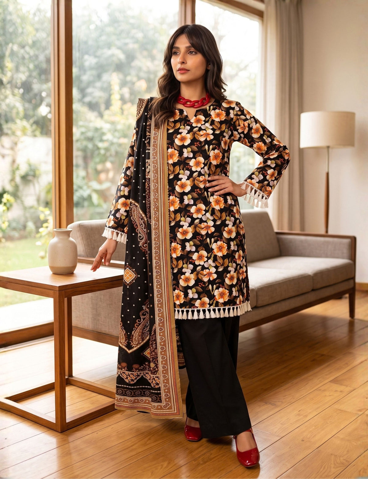 bareeza linen v-644