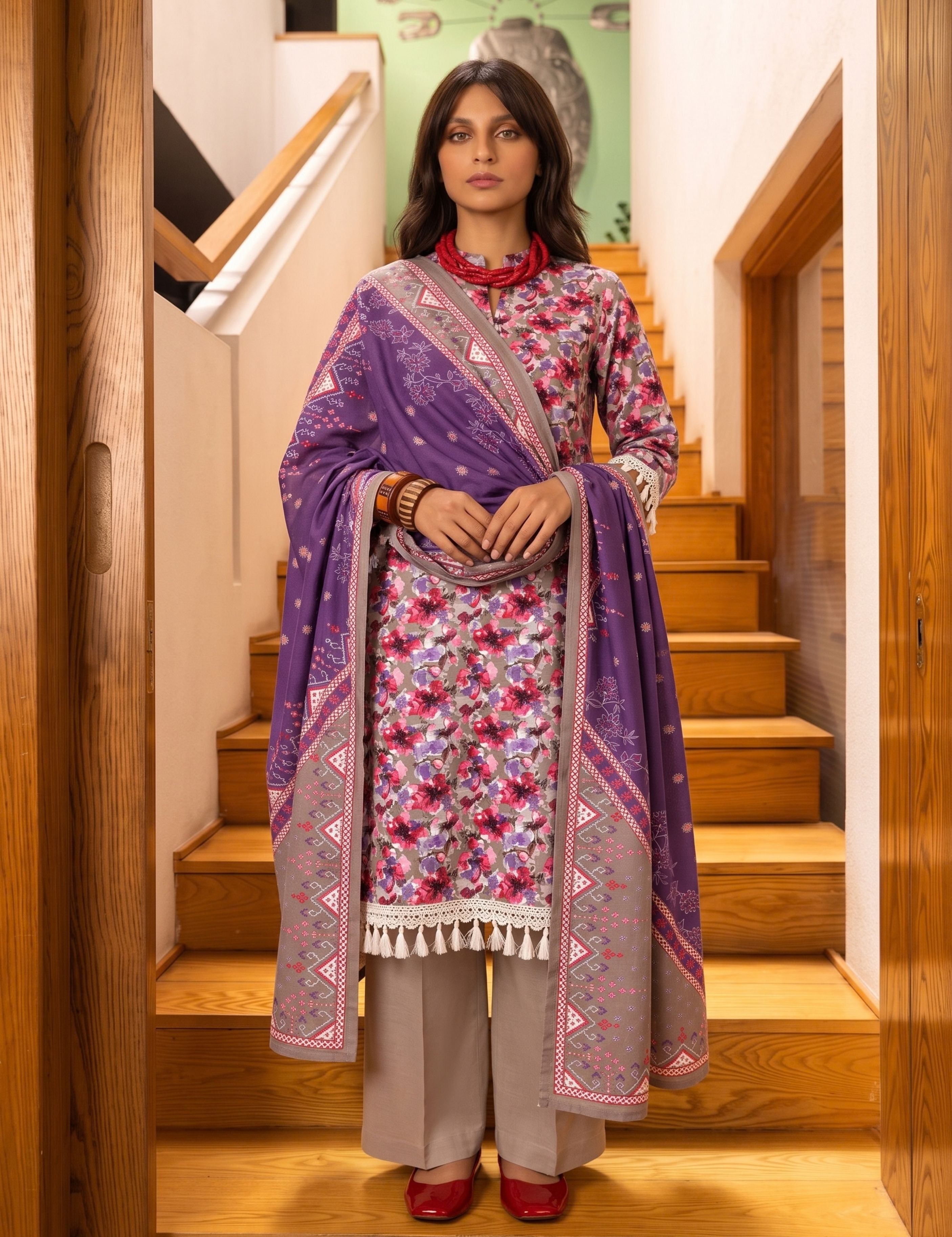 bareeza linen v-644