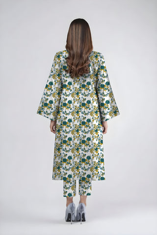 Unstitched Bareeze Printed Linen 3-Pc B1