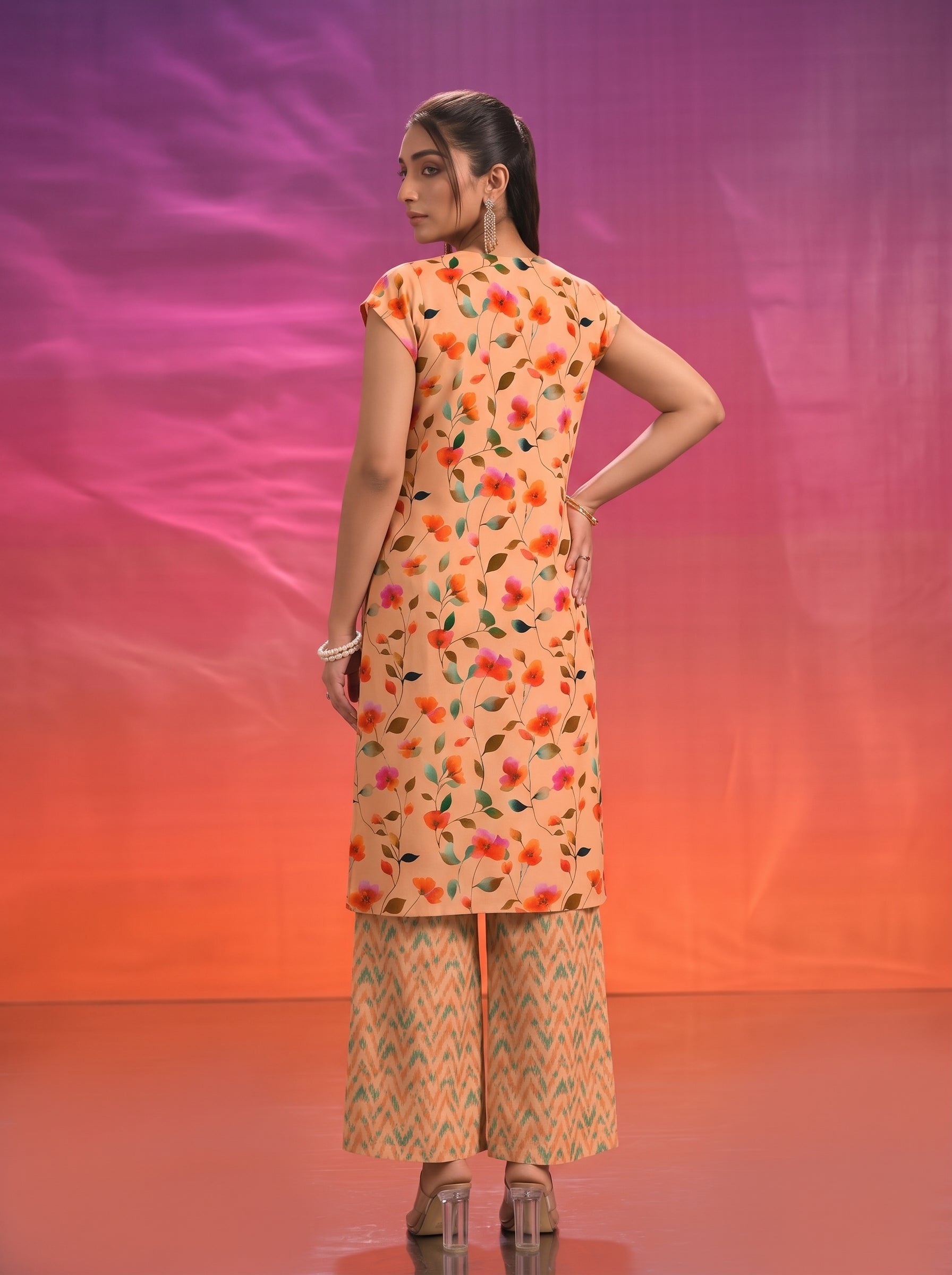 bareeze unstitched linen 2pc