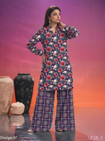 bareeze unstitched linen 2pc