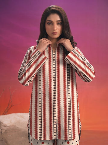 bareeze unstitched linen 2pc