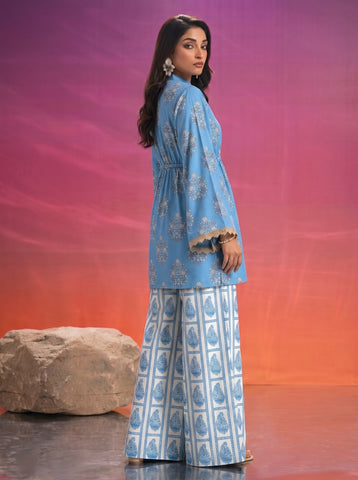 bareeze unstitched linen 2pc