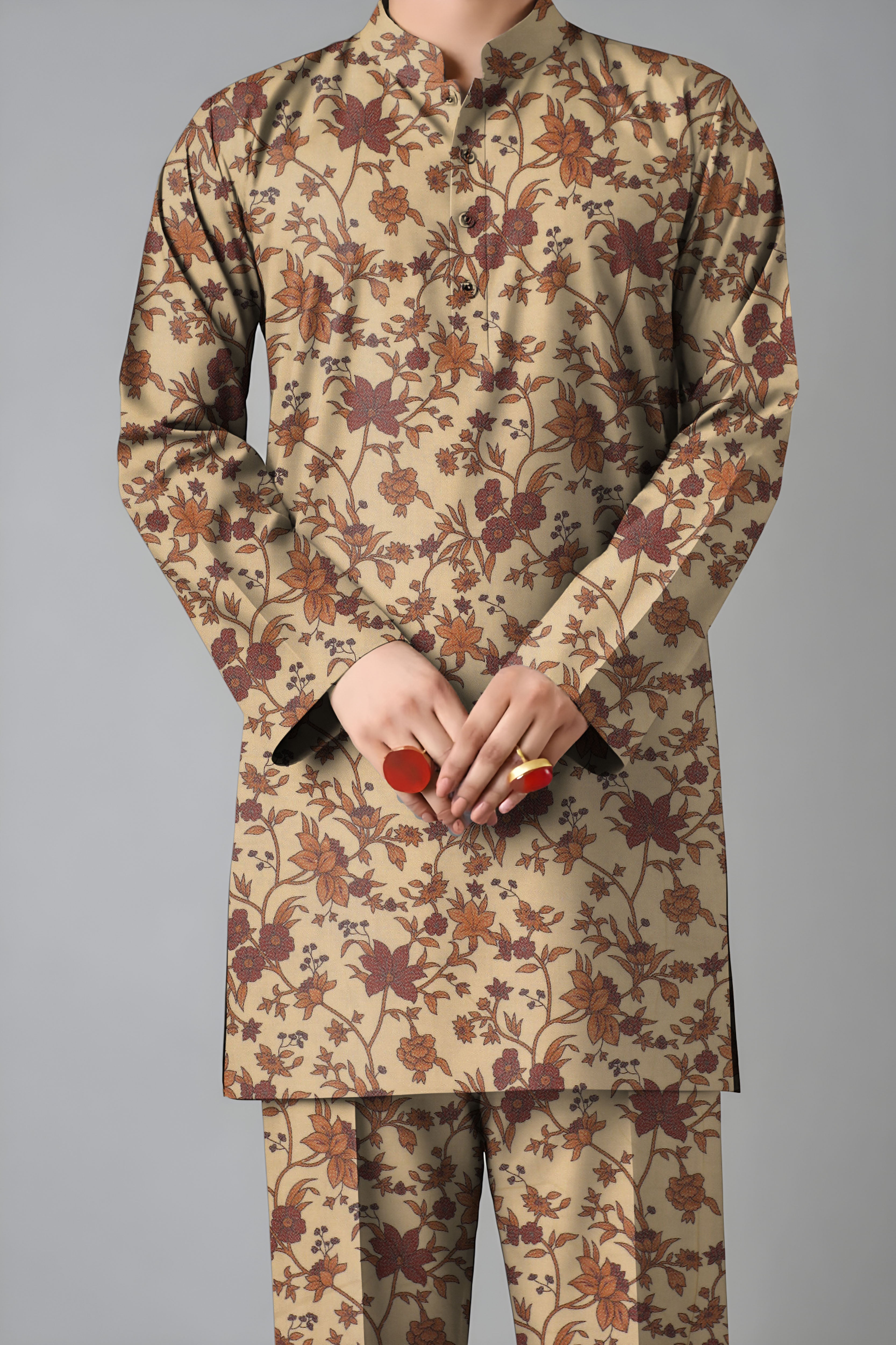 bareeze unstitched vintex peach