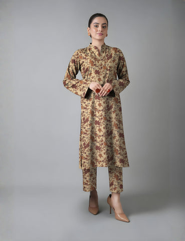 bareeze unstitched vintex peach