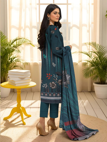 Unstitched Bareeze Embroidered Viscose 3-Pc 05