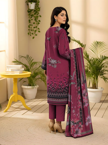 Unstitched Bareeze Embroidered Viscose 3-Pc 03