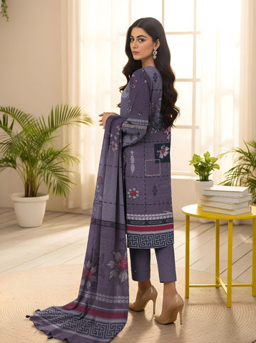 Unstitched Bareeze Embroidered Viscose 3-Pc 04