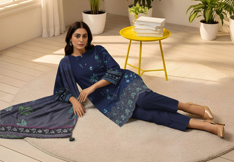 Unstitched Bareeze Embroidered Viscose 3-Pc 10
