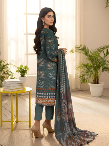 Unstitched Bareeze Embroidered Viscose 3-Pc 07