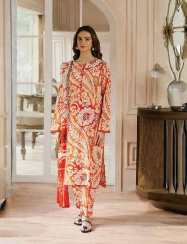 Baroque Printed Lawn 3PC ES-US-D6070-101