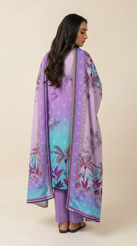 Beechtree Printed Lawn 3PC V-628