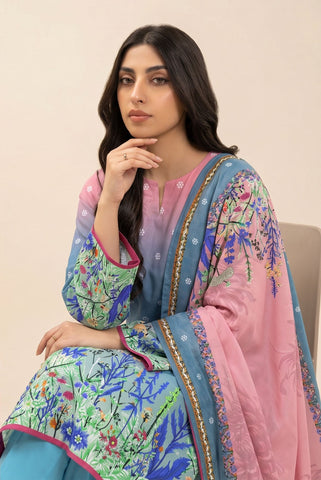 Beechtree Printed Lawn 3PC V-628