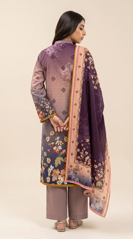 Beechtree Printed Lawn 3PC V-628