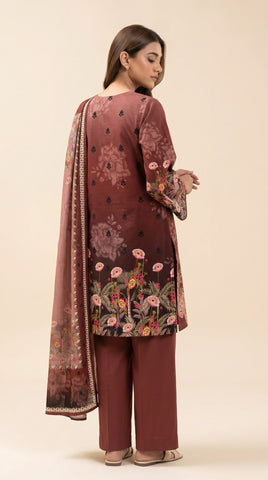 Beechtree Printed Lawn 3PC V-628