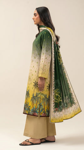 Beechtree Printed Lawn 3PC V-628