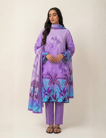 Beechtree Printed Lawn 3PC V-628