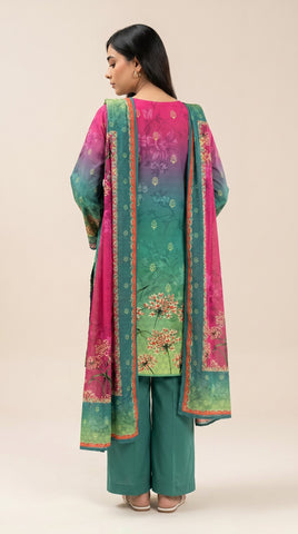 Beechtree Printed Lawn 3PC V-628
