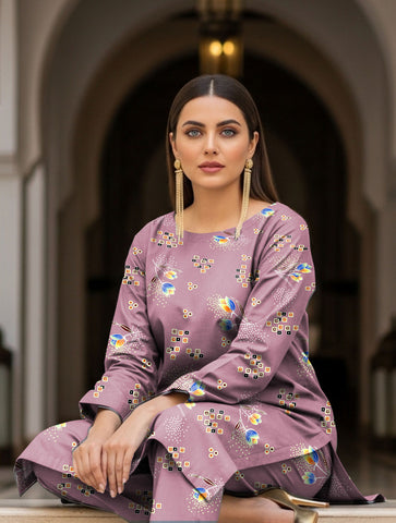 C-Print Printed Lawn 3PC CP-7446