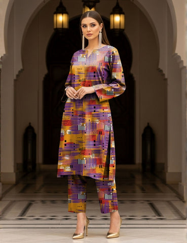 C-Print Printed Lawn 3PC CP-7444