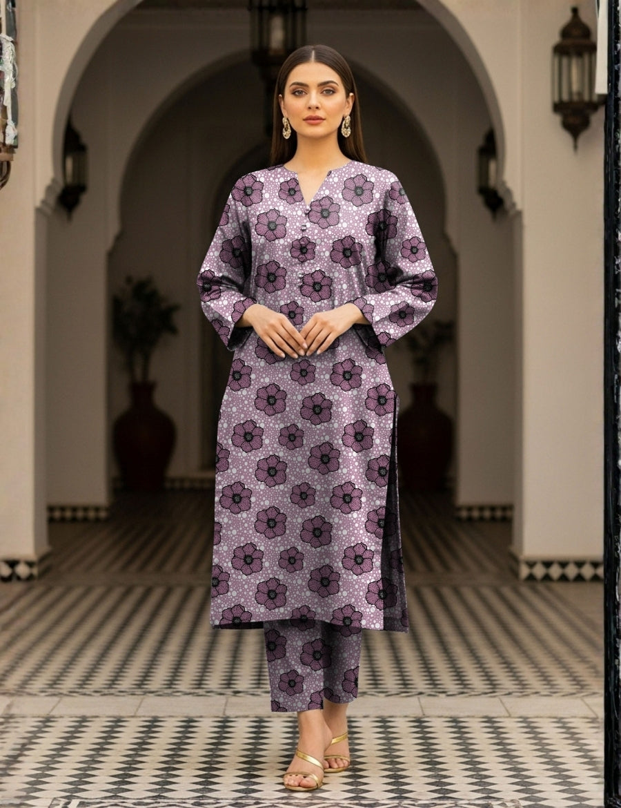 C-Print Printed Lawn 3PC CP-7443