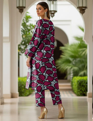 C-Print Printed Lawn 3PC CP-7452