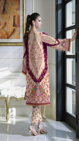 Coco Printed Lawn 3PC CP-7634