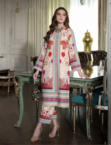 Coco Printed Lawn 3PC CP-7636