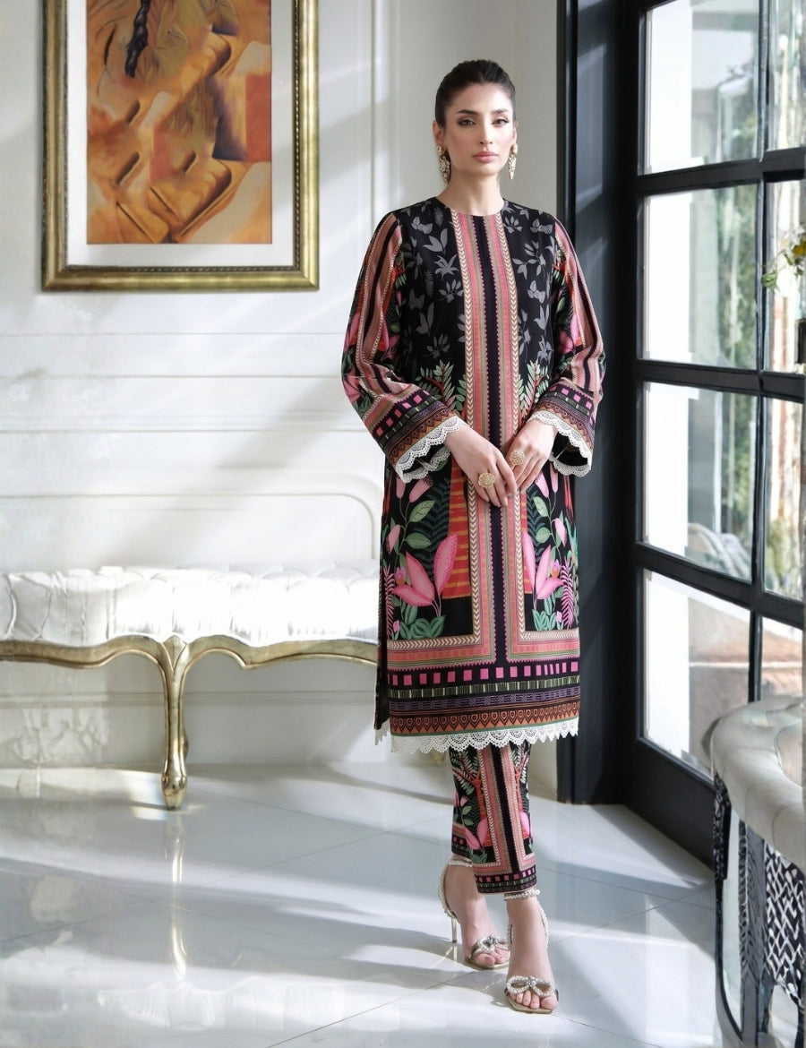 Coco Printed Lawn 3PC CP-7637