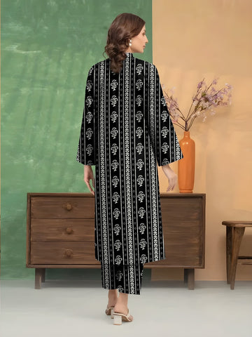 Unstitched Edenrobe Allure Printed Khaddar 2-Pc 04
