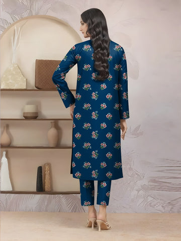 Unstitched Edenrobe Allure Printed Khaddar 2-Pc 09
