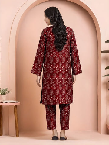 Unstitched Edenrobe Allure Printed Khaddar 2-Pc 01