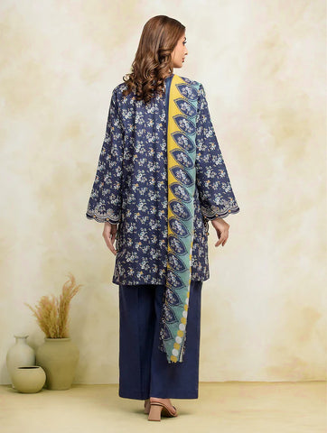 Edenrobe Printed Lawn 3PC C-30194