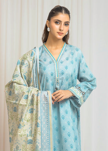 Edenrobe Printed Lawn 3PC C-36567