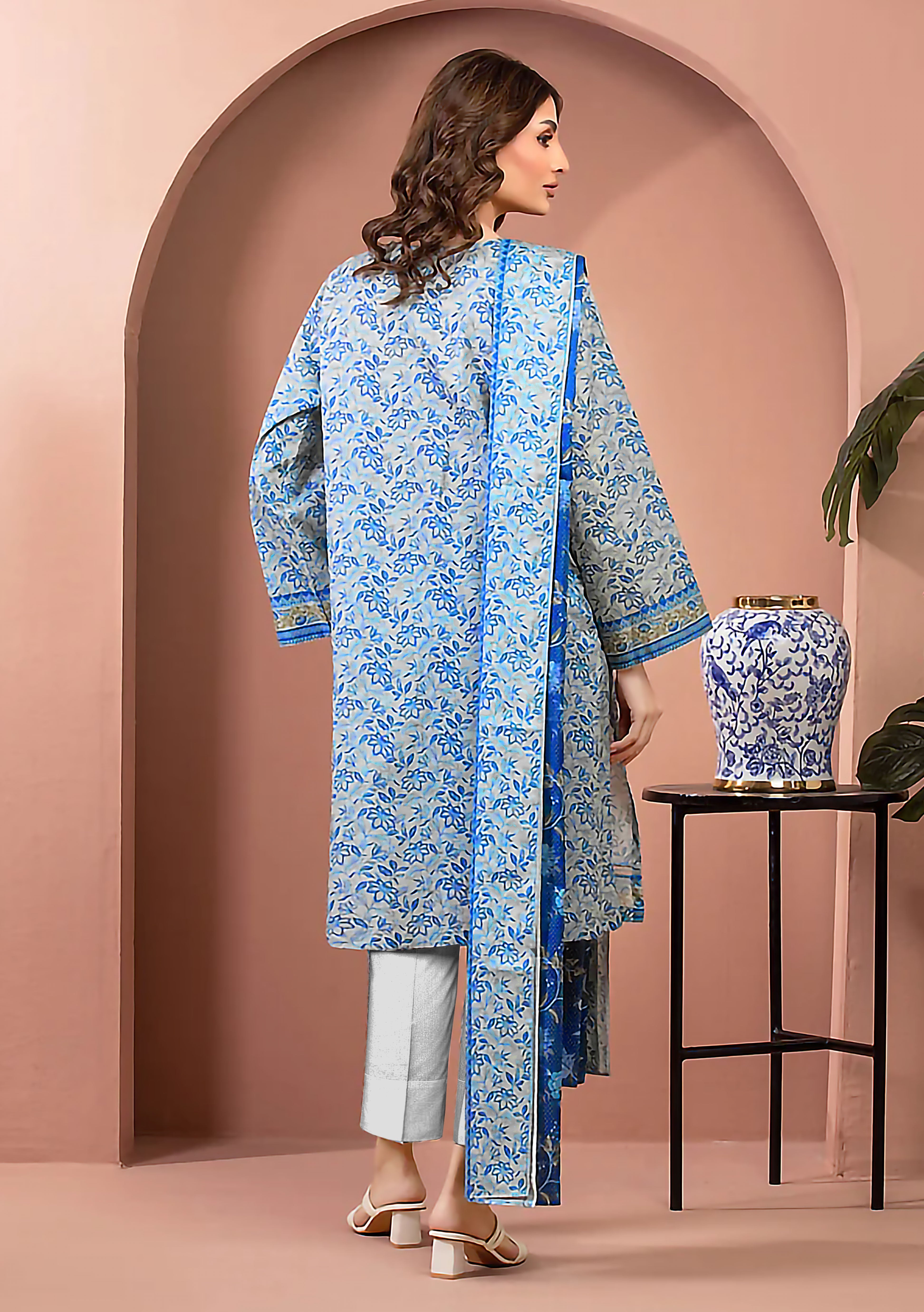 edenrobe print linen