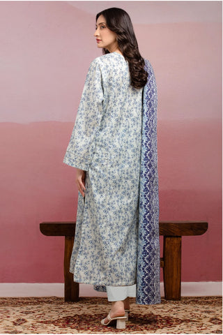 Edenrobe Printed Lawn Suit 3pc 35039