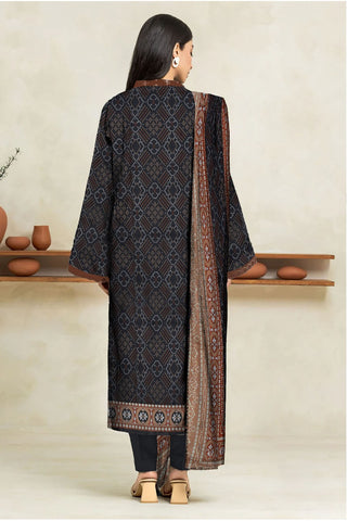 Edenrobe Printed Lawn Suit 3pc 109