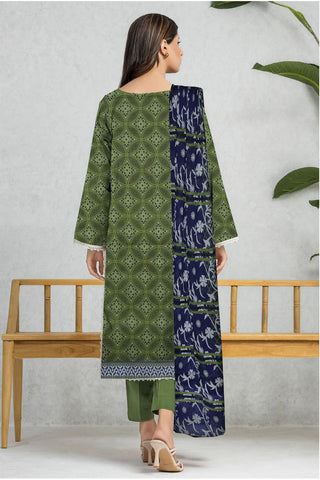 Edenrobe Printed Lawn Suit 3pc 28461
