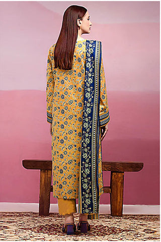 Edenrobe Printed Lawn Suit 3pc 35036