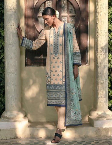 Gul Ahmed Printed Lawn Suit 3pc CL-7359