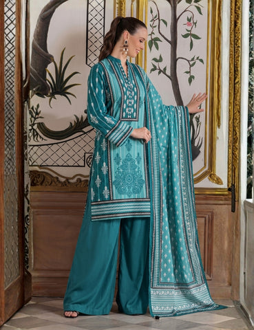 Gul Ahmed Printed Lawn Suit 3pc CL-7358