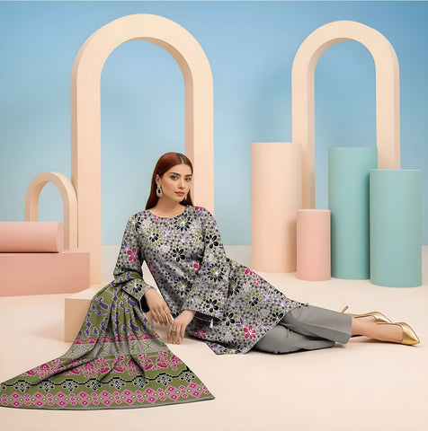 Jofa Printed Lawn 3PC JF-7292
