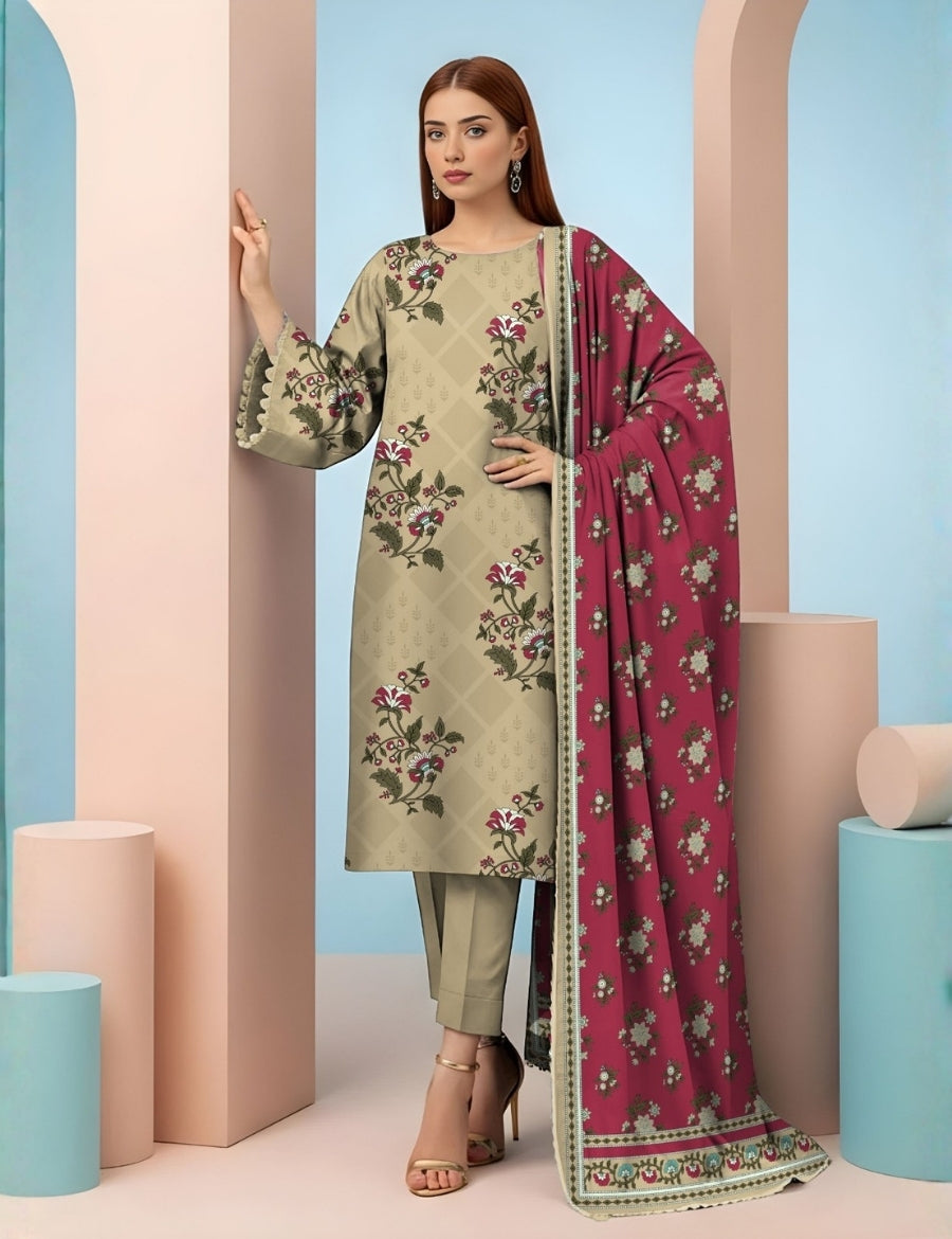 Jofa Printed Lawn 3PC JF-7288