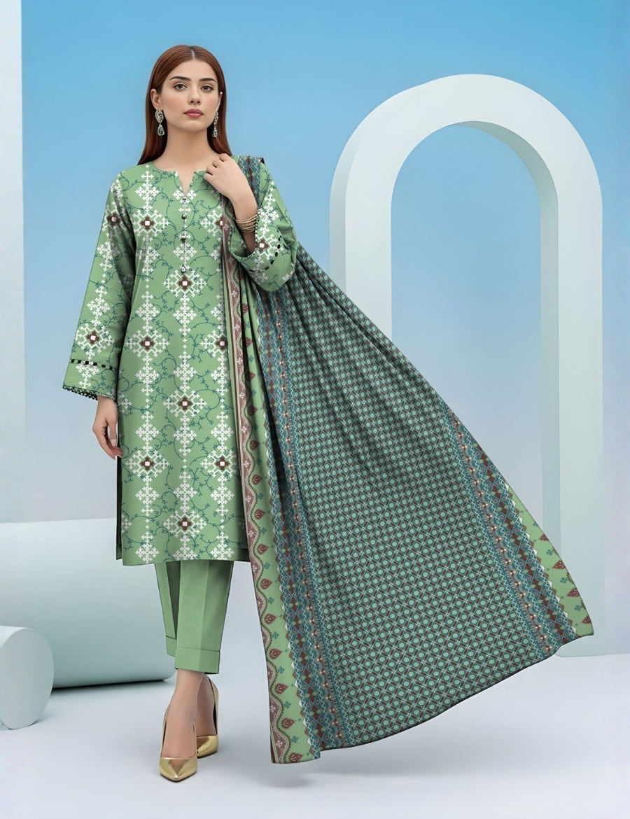 Jofa Printed Lawn 3PC JF-7286