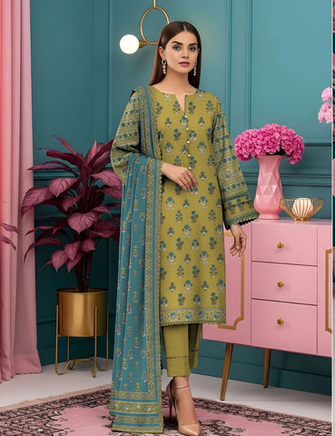 Jofa Printed Lawn 3PC JF-7227