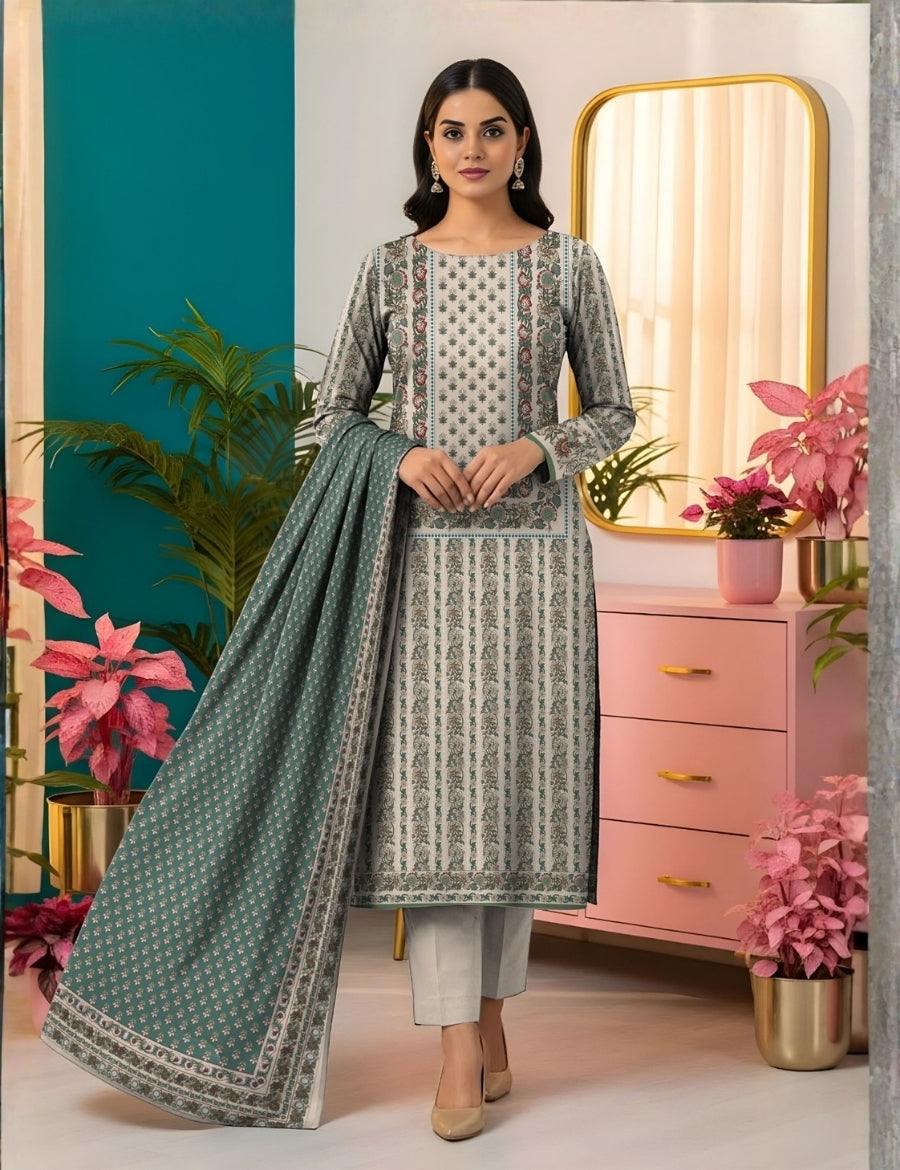 Jofa Printed Lawn 3PC JF-7226