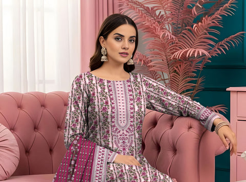 Jofa Printed Lawn 3PC JF-7222