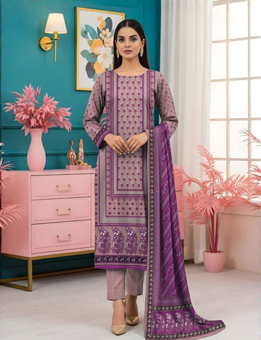 Jofa Printed Lawn 3PC JF-7225
