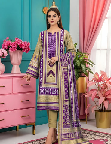 Jofa Printed Lawn 3PC JF-7224