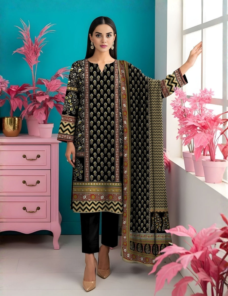 Jofa Printed Lawn 3PC JF-7223